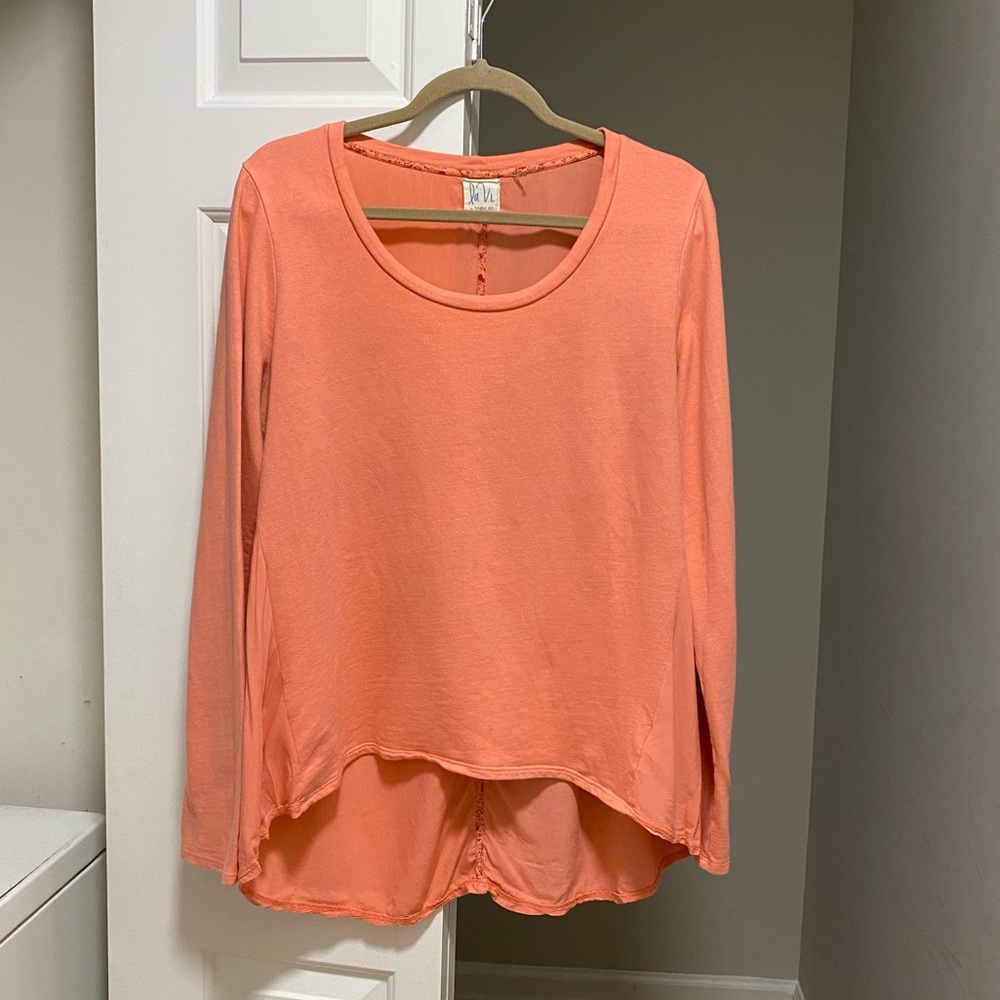 Anthropologie Mixmade Sweatshirt Top Pink - Picture 6 of 8